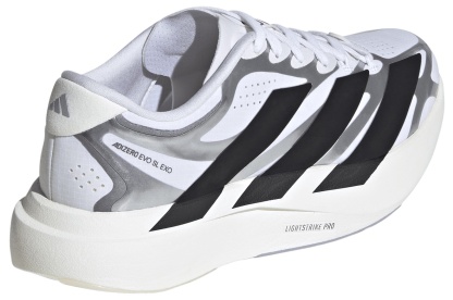 adidas Women's Adizero EVO SL EXO  Running Shoes - White/Black/Iron - View 6