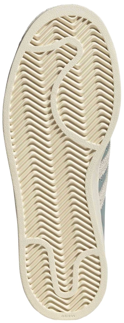 adidas Women's Superstar II Shoes - Cream White/Wonder Sage - View 3