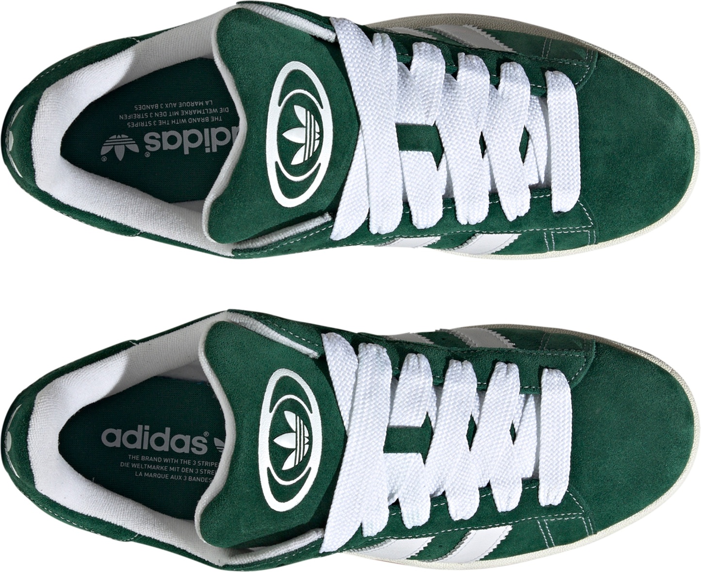 adidas Men's Campus 00s Shoes - Green/White - View 4