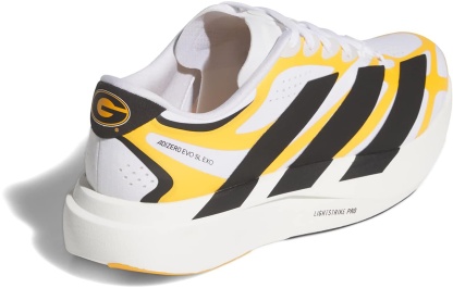 adidas Men's Adizero EVO SL EXO Grambling Running Shoes - Ftwr White/Team Colleg Gold/Core Black - View 7