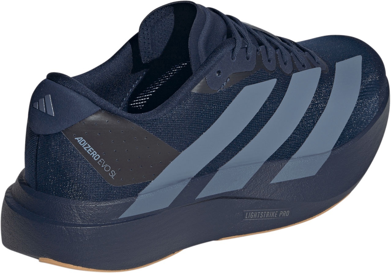 adidas Men's Adizero EVO SL Running Shoes - Night Indigo/Tech Ink/Grey - View 5