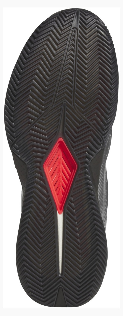 adidas Crazy Energy+ Basketball Shoes - Silver/Black/Red - View 3