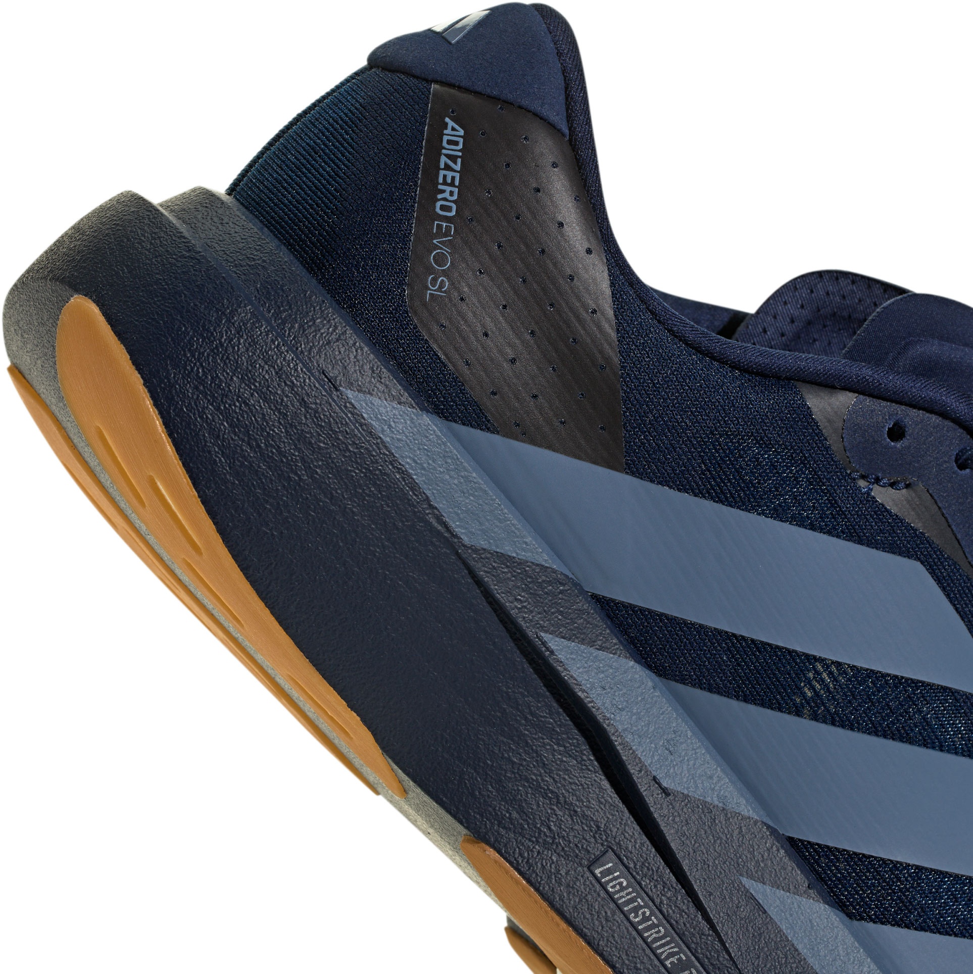 adidas Men's Adizero EVO SL Running Shoes - Night Indigo/Tech Ink/Grey - View 8