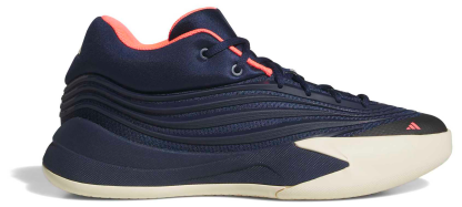 adidas Dame X ‘Lion's Den' Basketball Shoes - Night Indigo/Warm Vanilla/Solar Turbo - View 1