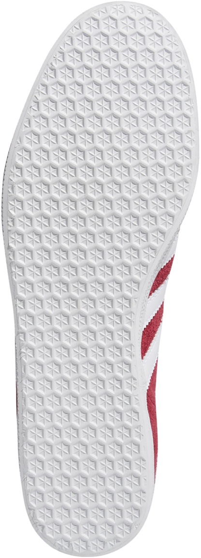 adidas Men's Gazelle Shoes - Collegiate Burgundy White - View 3