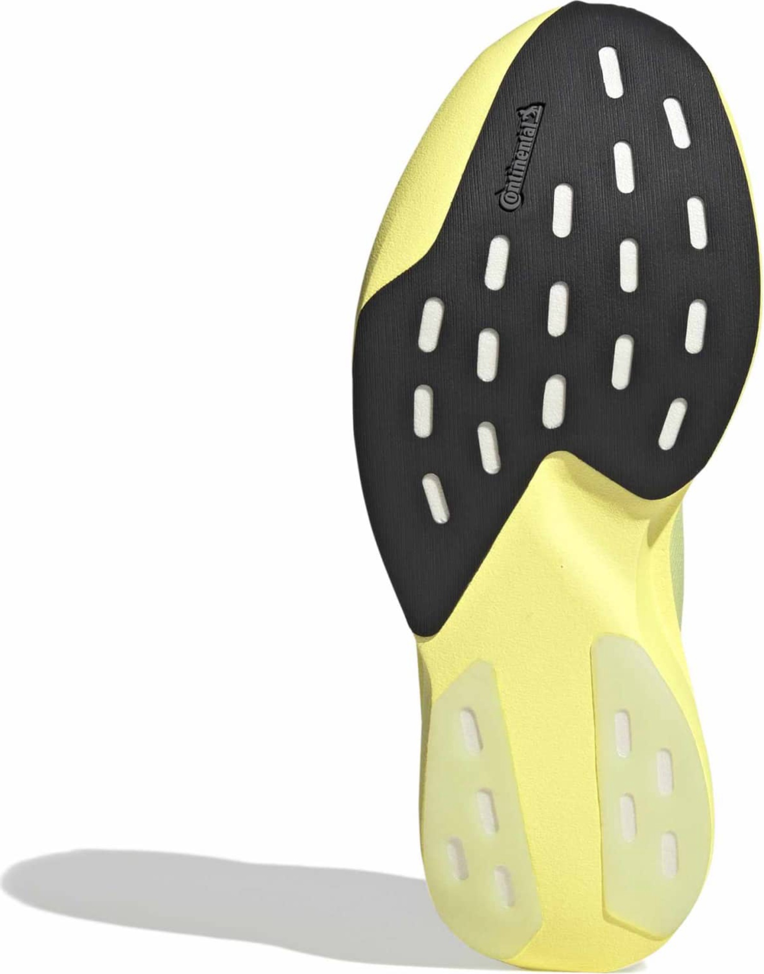adidas Women's Adizero EVO SL Zip Running Shoes - Lucid Lemon/Black/Silver - View 3