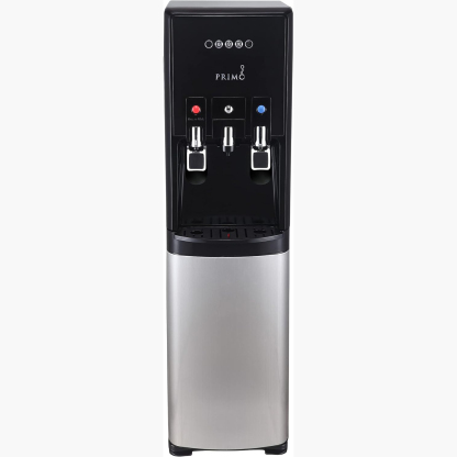 Primthto hTRIthtO Black Bottom Loading Water Dispenser with Single-Serve Coffee Machine Built-In