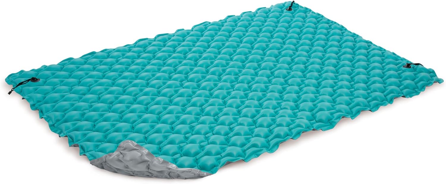 Intex Giant Inflatable Floating Water Mat Relaxing Platform Pad for Pools and Lakes