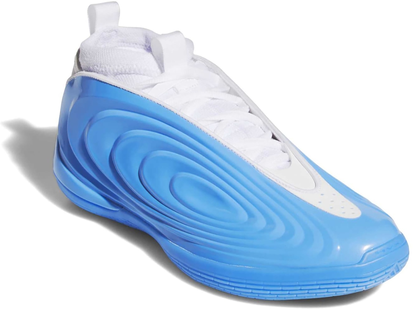 adidas Harden Volume 10 'Playoffs' Basketball Shoes - Blue/White/Silver - View 7