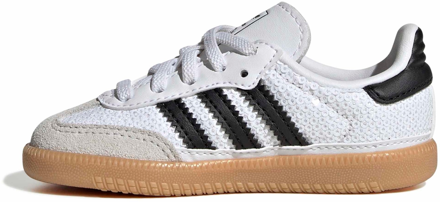 adidas Toddler Samba OG Shoes - White/Core Black/Grey One - View 4