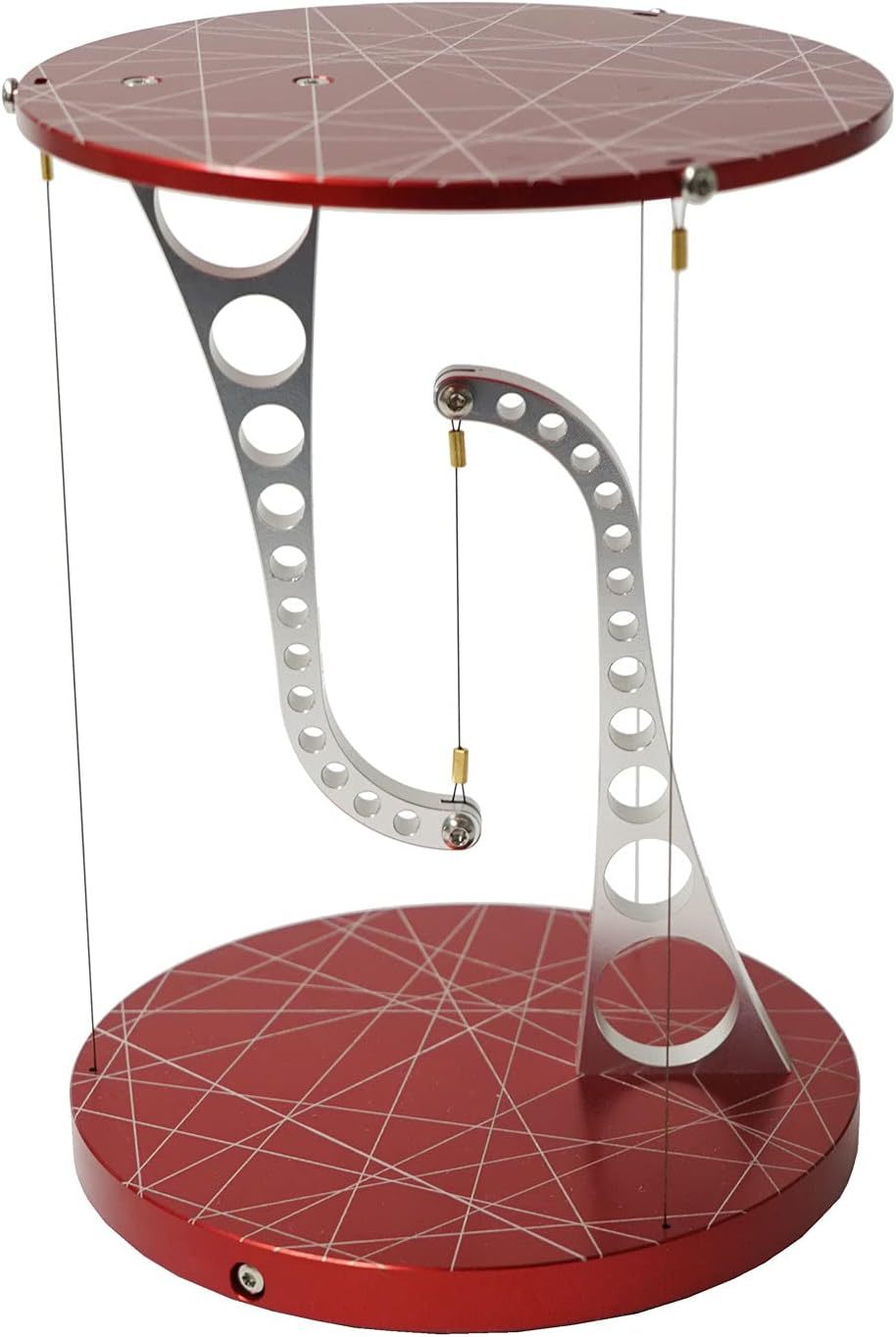 Kontax Tensegrity ,3.6D x 3.6W x 4.96H in, Maroon