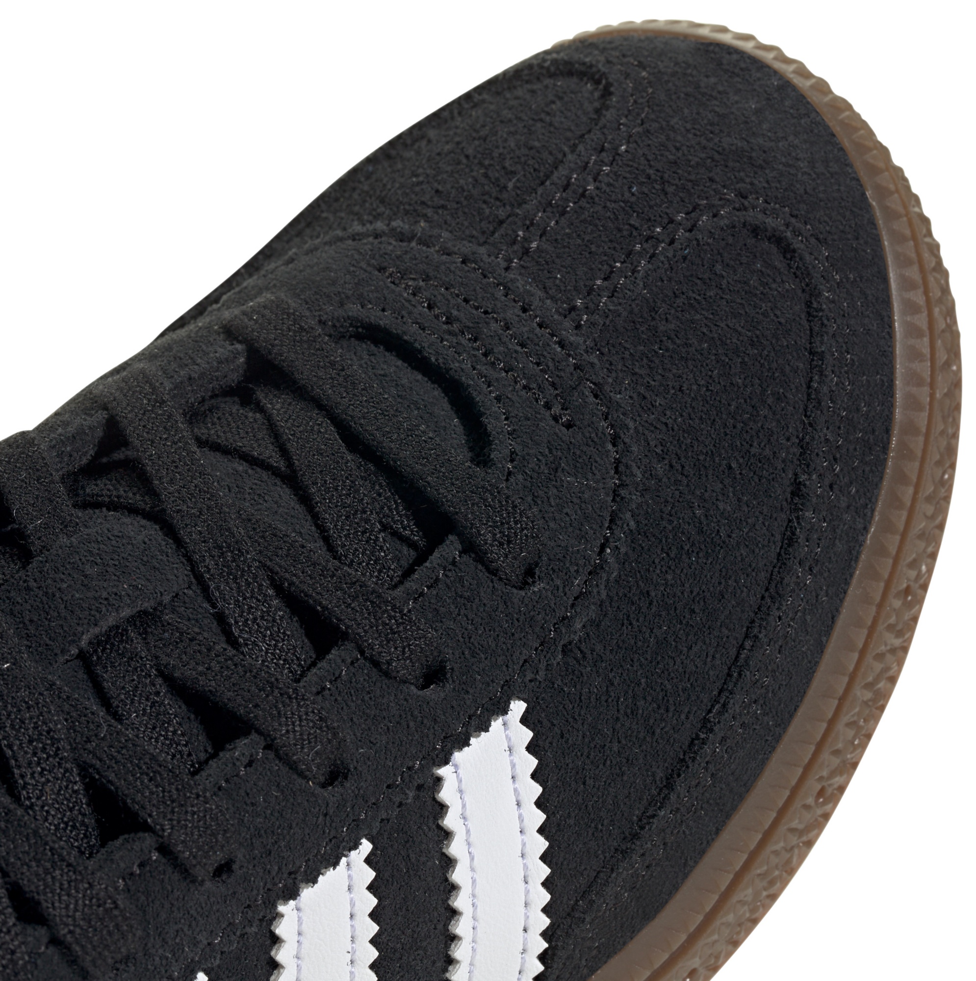 adidas Kids' Preschool Handball Spezial Shoes - Black/White/Gum - View 7
