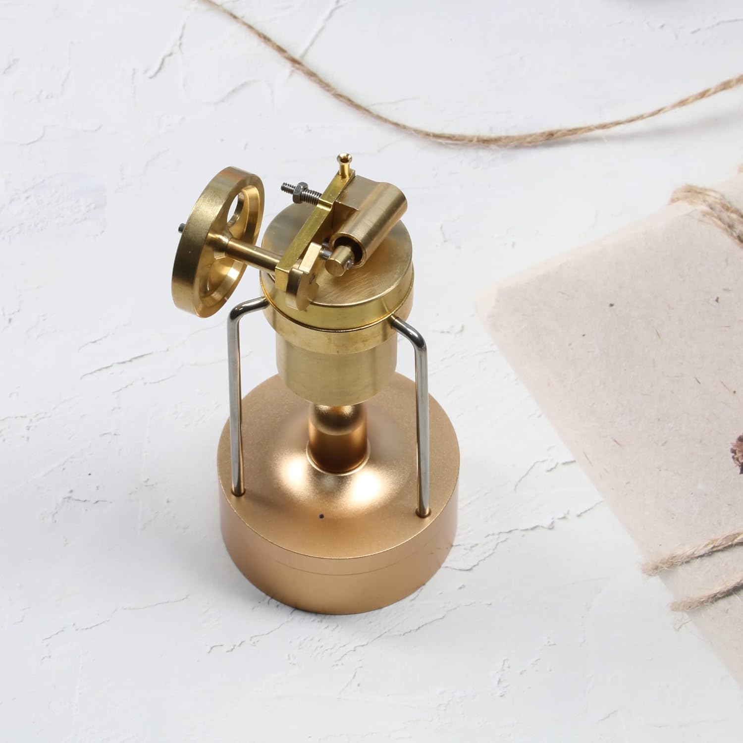 Mini Hot Live Steam Engine Model Education Toy DIY (BJ001)