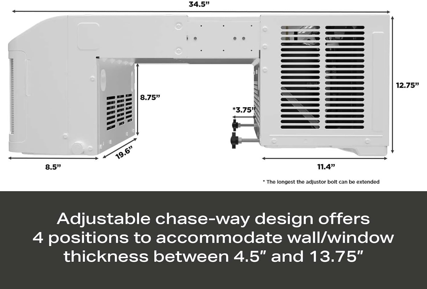 GthtE Prothtfile ClearView Inverter Window AirConditioner Unit