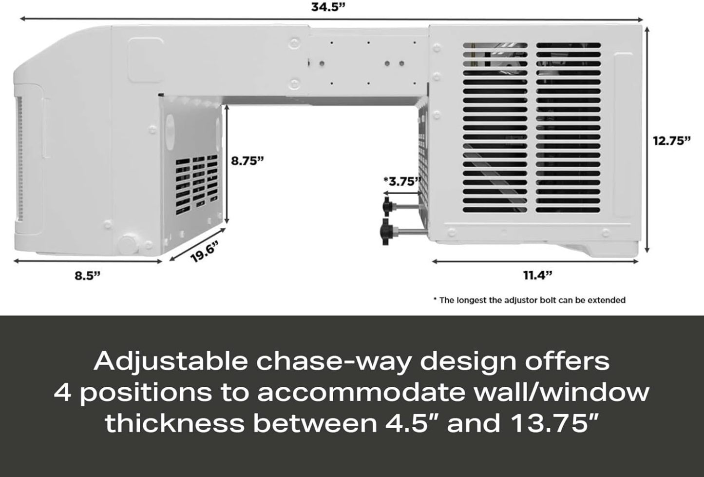 GthtE Prothtfile ClearView Inverter Window AirConditioner Unit