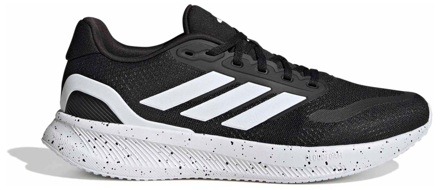 adidas Men's Runfalcon 5 Running Shoes - Core Black/Ftwr White/Core Black - View 1