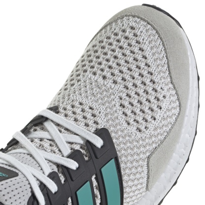 adidas Men's Ultraboost 1.0 Shoes - White/Teal/Grey - View 3