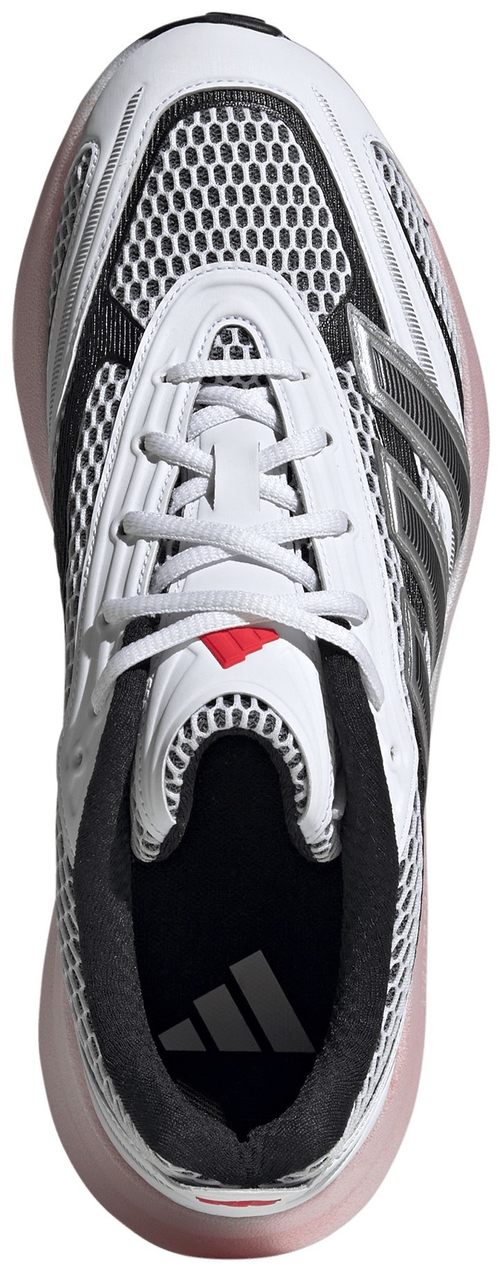adidas Men's Lightblaze Shoes - White/Black/Lucid Red - View 2
