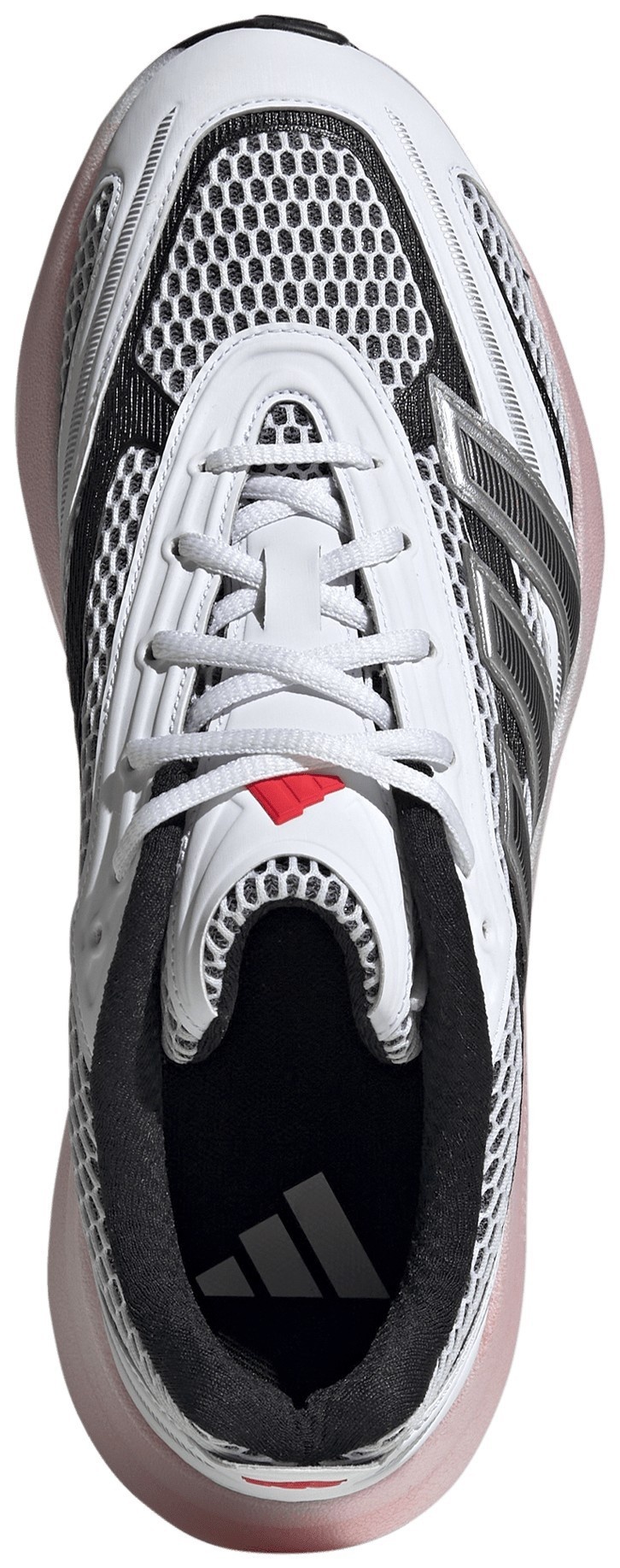 adidas Men's Lightblaze Shoes - White/Black/Lucid Red - View 2