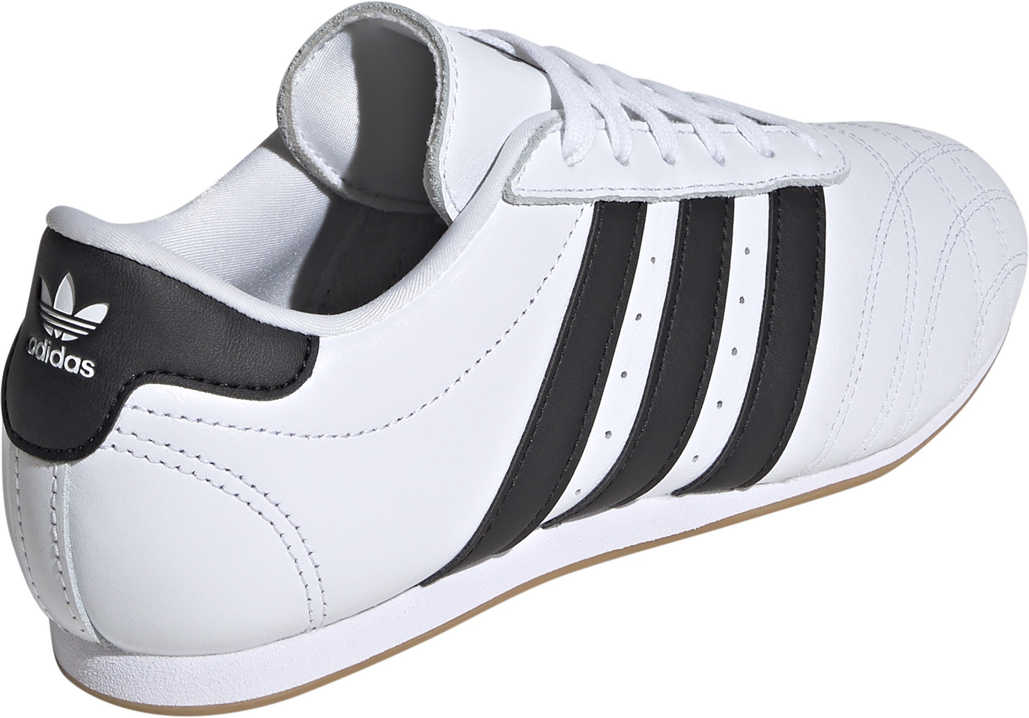 adidas Women's Taekwondo Shoes - White/Black/Gum - View 5