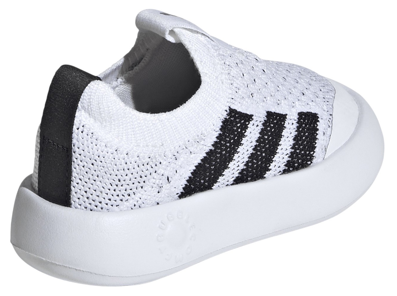 adidas Toddler Bubble Comfy I Shoes - White/Black - View 6