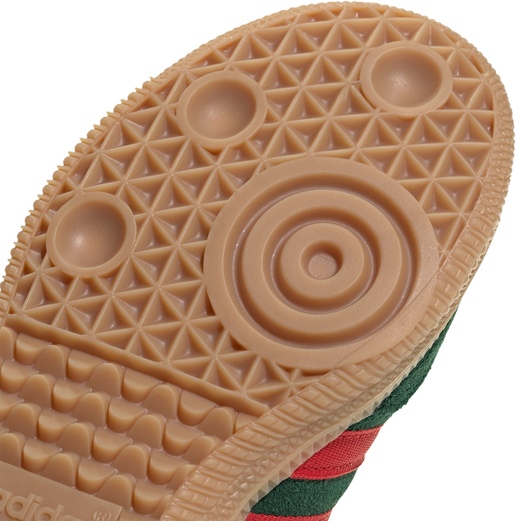 adidas Kids' Preschool FIFA World Cup Samba OG Shoes - Team Dark Green/Better Scarlet/Gum - View 8