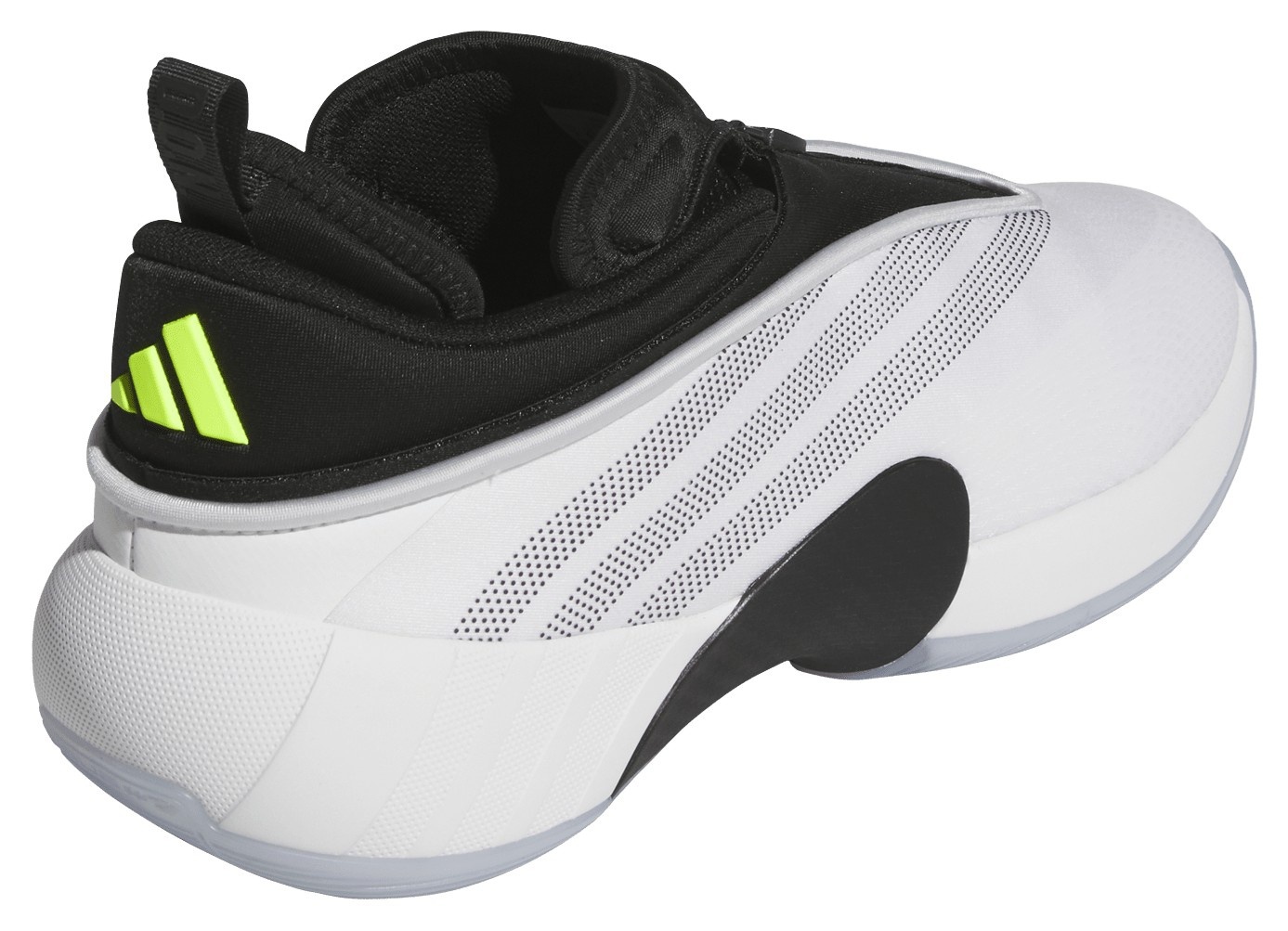 adidas D.O.N. Issue #7 Basketball Shoes - White/Black/White - View 9