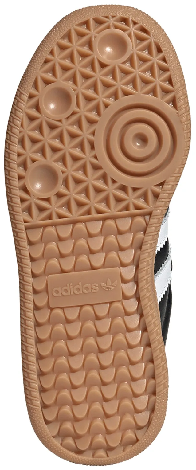adidas Kids' Grade School Samba XLG Shoes - Black/White - View 3