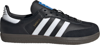 adidas Kids' Preschool Samba OG Shoes - Black/White/Gum - View 1