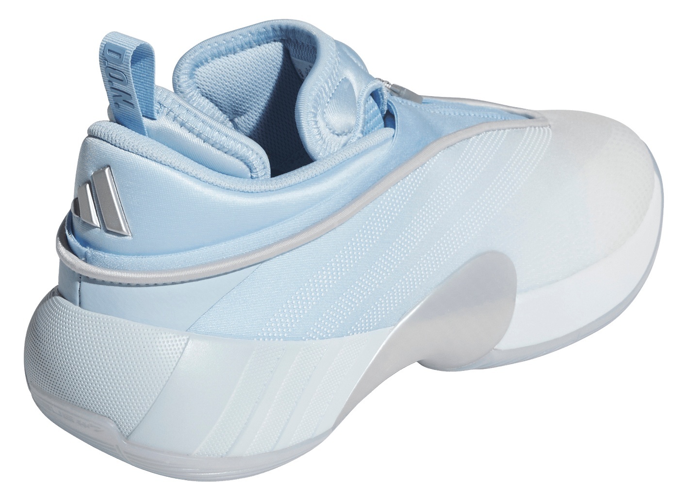 adidas D.O.N. Issue #7 'Ice Spida' Basketball Shoes - Sky/White/Silver - View 6