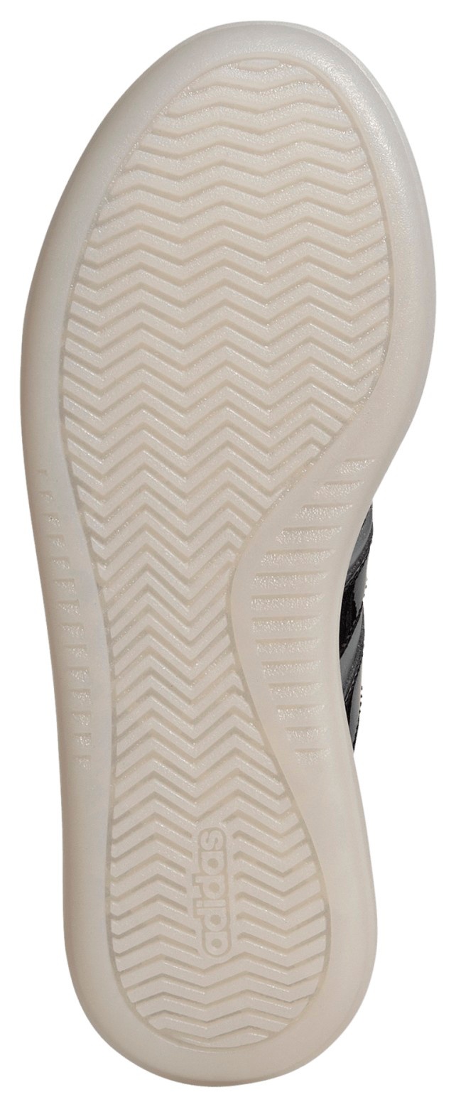 adidas Kids' Grade School Barreda Decode Shoes - Silver Metallic/Black/Chalk White - View 3