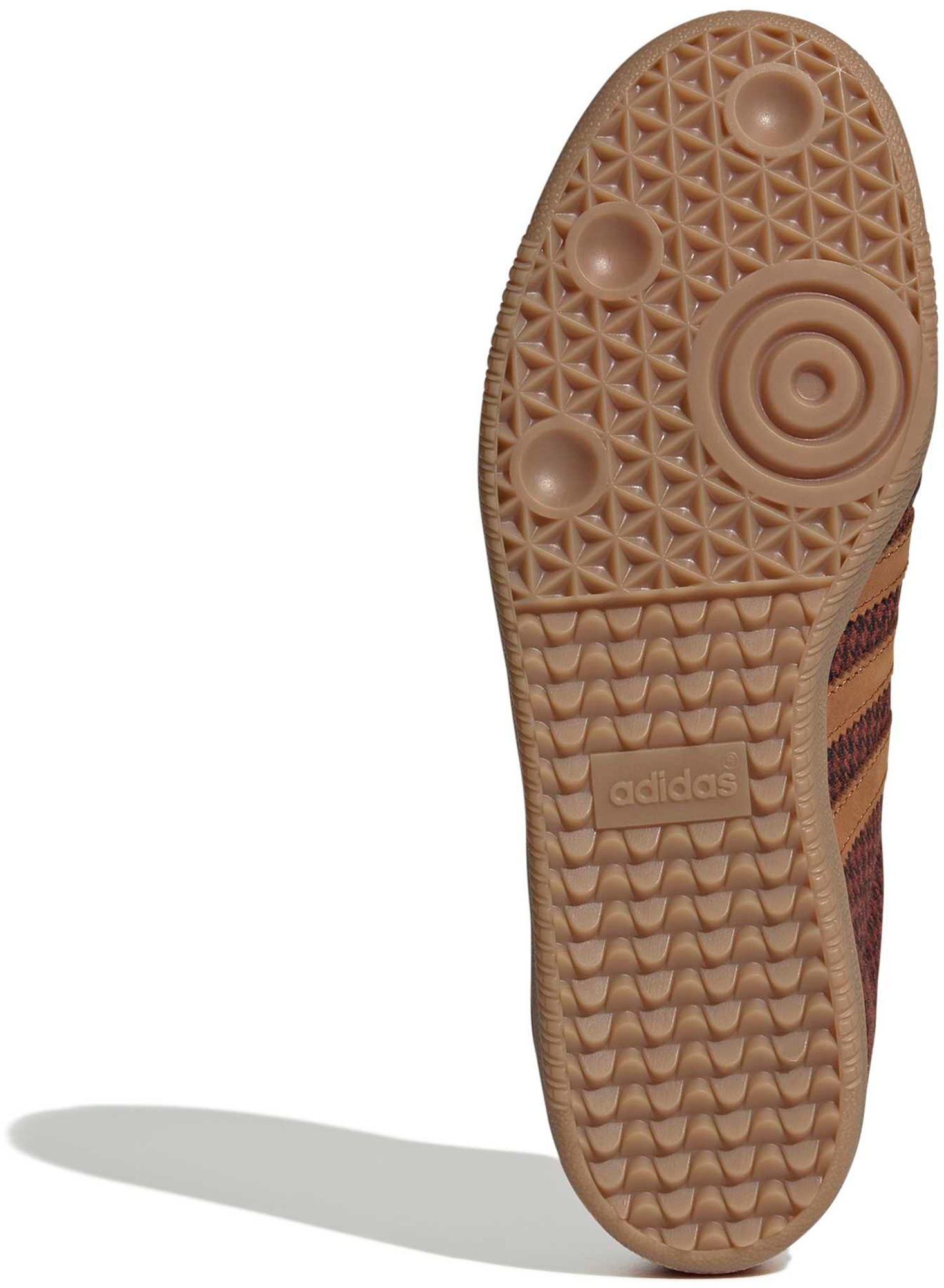 adidas Samba OG Shoes - Hndstooth Coffee/Brnz - View 3