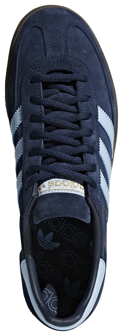 adidas Men's Handball Spezial Shoes - Navy/White/Gum - View 2
