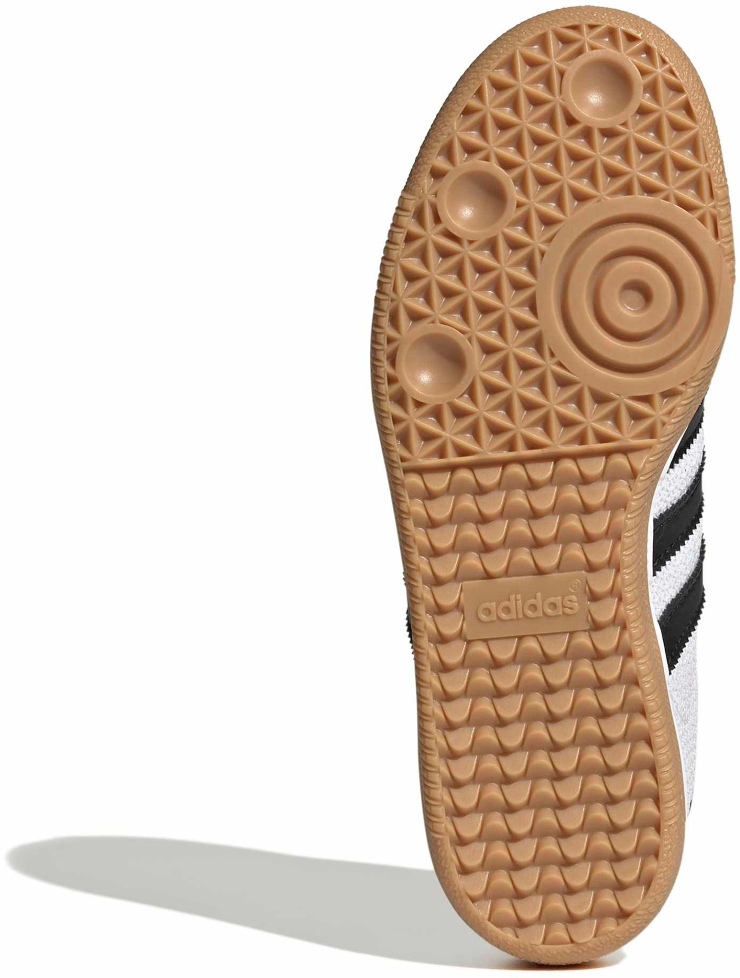 adidas Kids' Grade School Samba OG Shoes - Ftwr White/Core Black/Grey One - View 3
