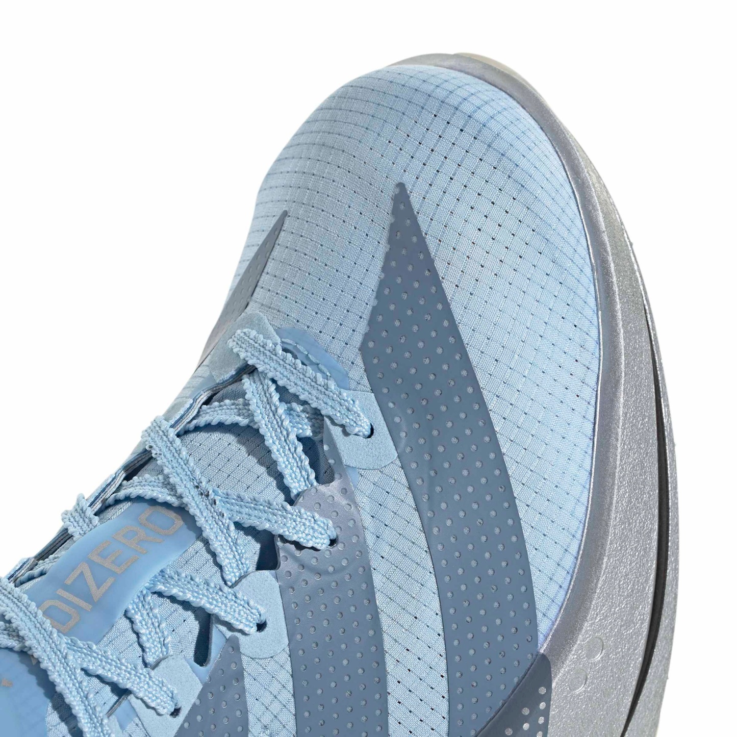 adidas Women's Adizero Adios Pro 5 Running Shoes - Clear Sky/Steel Rw/Silver Met. - View 8