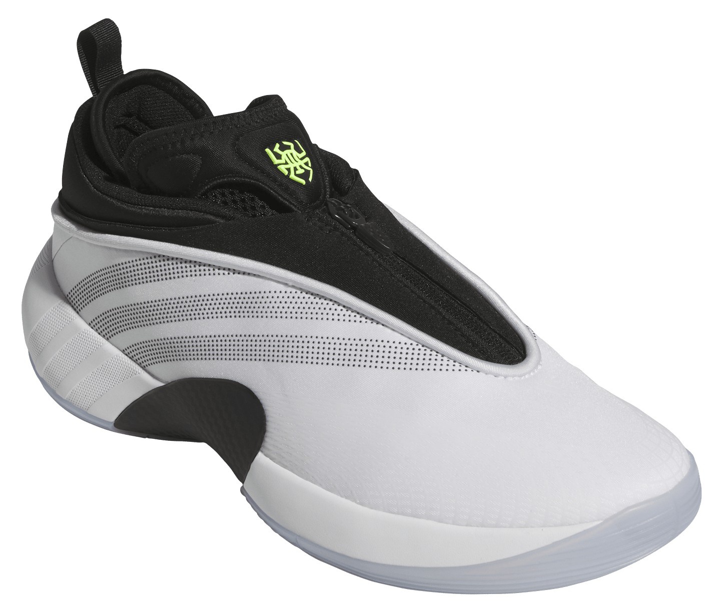 adidas D.O.N. Issue #7 Basketball Shoes - White/Black/White - View 8