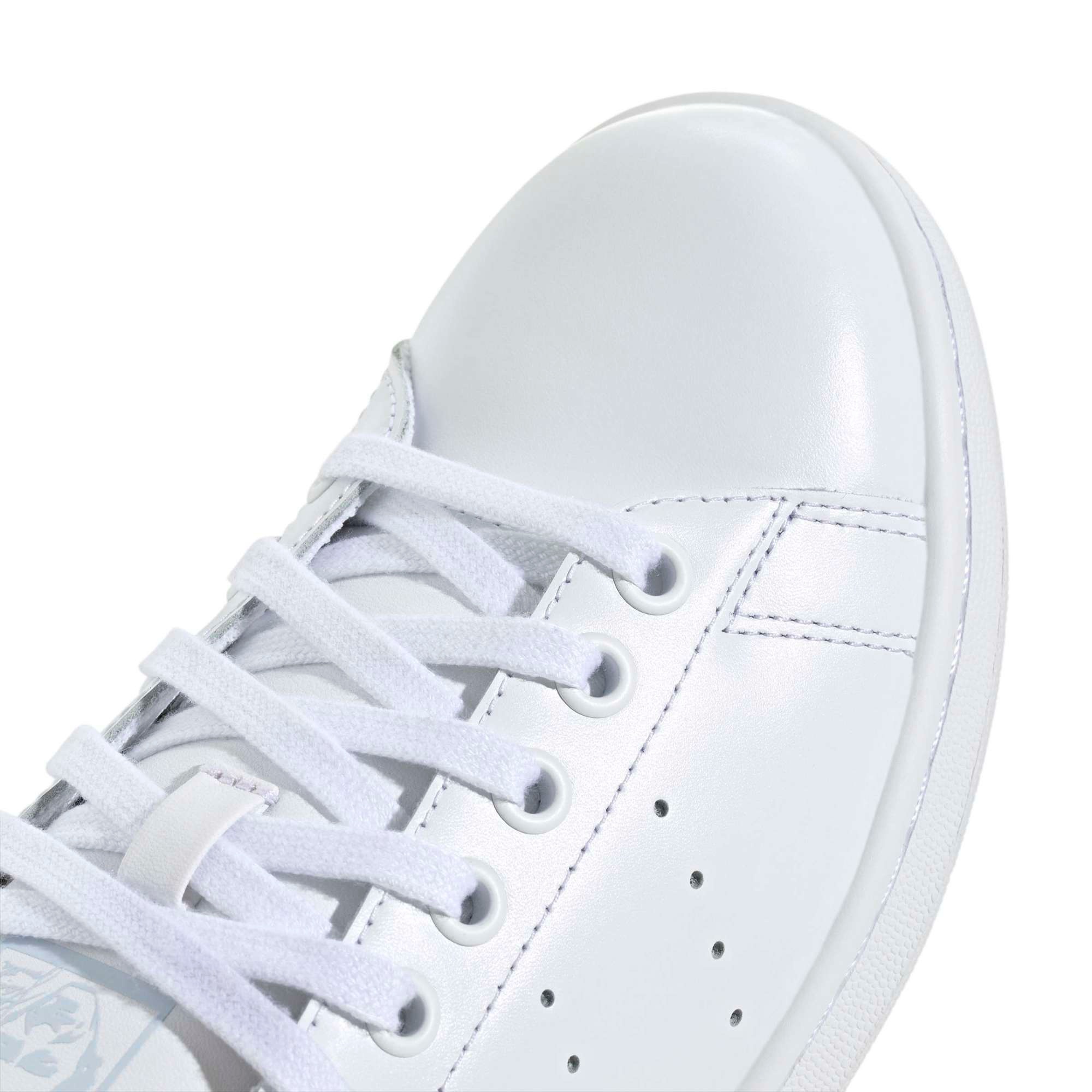 adidas Originals Women's Stan Smith Shoes - White/Crystal Sky - View 7
