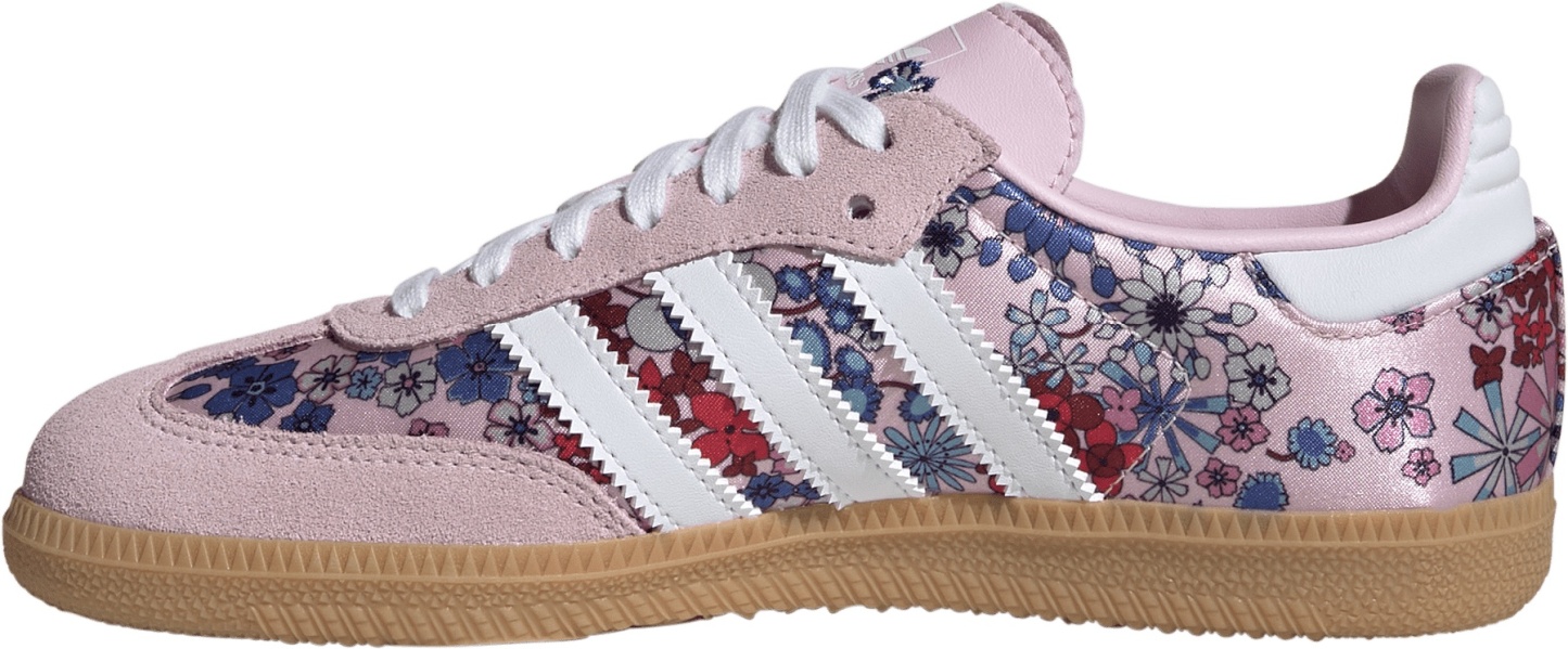 adidas Kids' Grade School Samba OG Shoes - Clear Pink/White/Gum - View 4