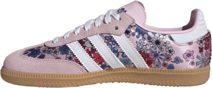 adidas Kids' Grade School Samba OG Shoes - Clear Pink/White/Gum - View 4