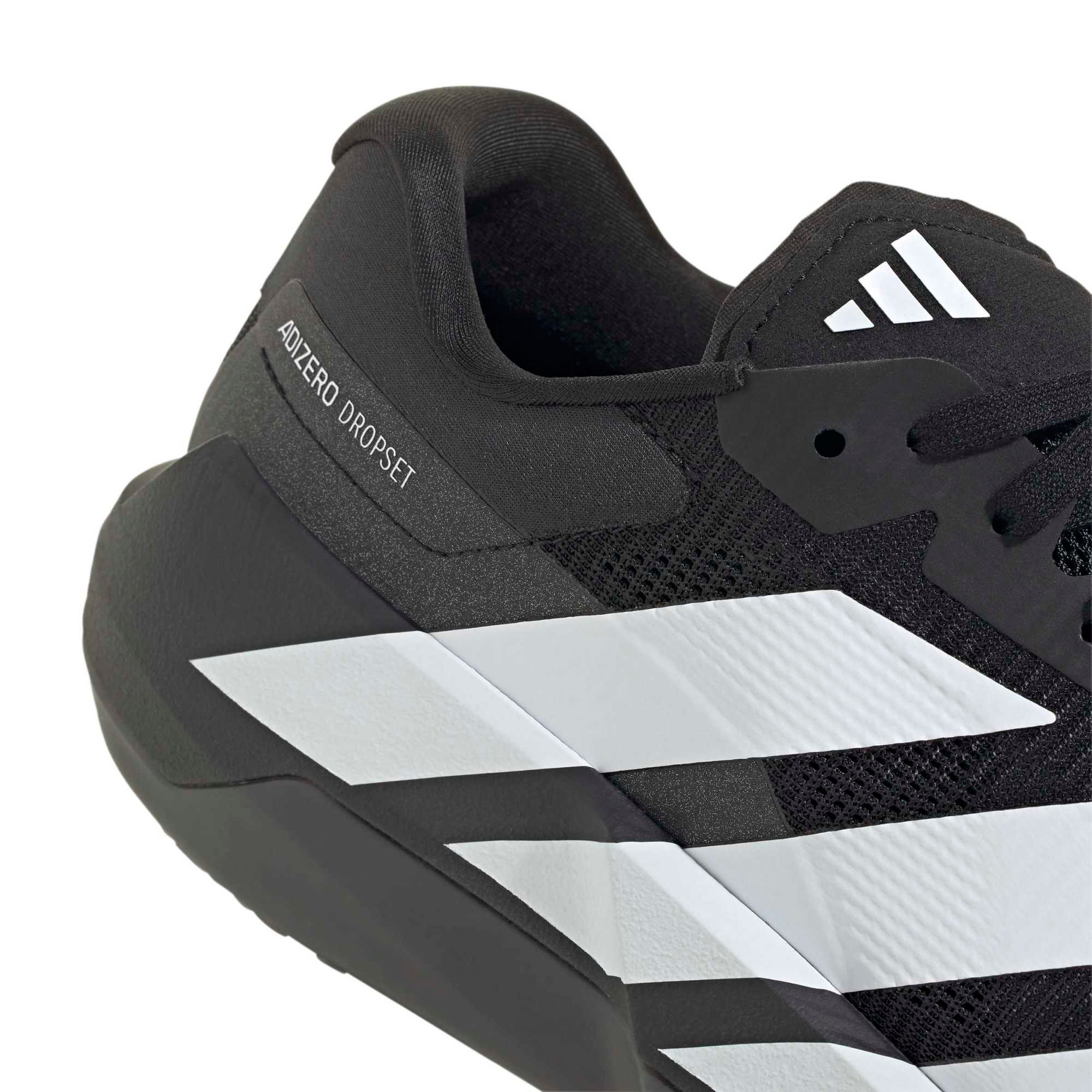 adidas Men's Adizero Dropset Pro Training Shoes - Black/White - View 8