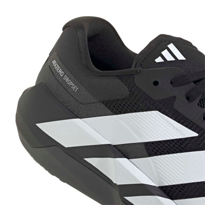adidas Men's Adizero Dropset Pro Training Shoes - Black/White - View 8