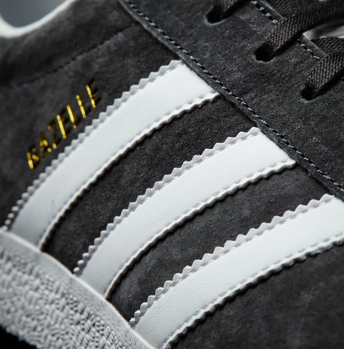 adidas Originals Gazelle Shoes - Grey/White - View 6