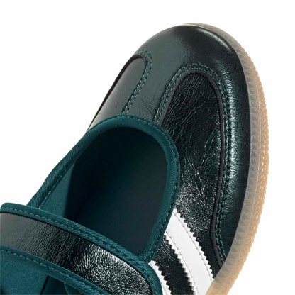 adidas Women's Samba Jane Shoes - Rich Green/Off White/Gum4 - View 7