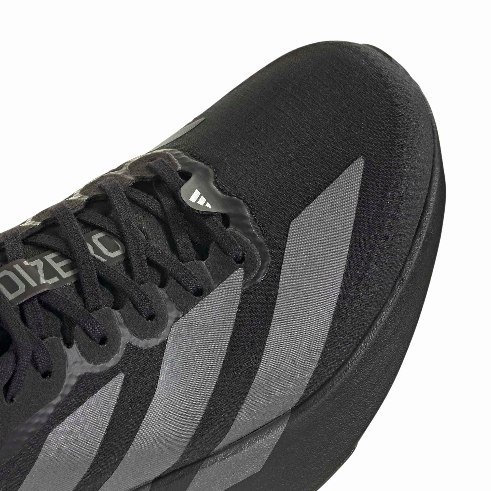 adidas Women's Adizero EVO SL Woven Running Shoes - Black/Iron Met/Utility Bk - View 7