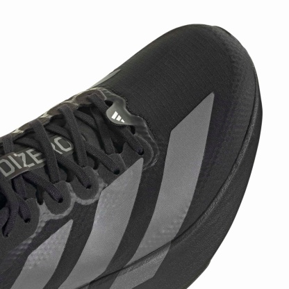 adidas Women's Adizero EVO SL Woven Running Shoes - Black/Iron Met/Utility Bk - View 7