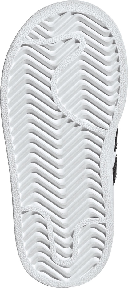 adidas Toddler Superstar II Shoes - White/Black - View 3