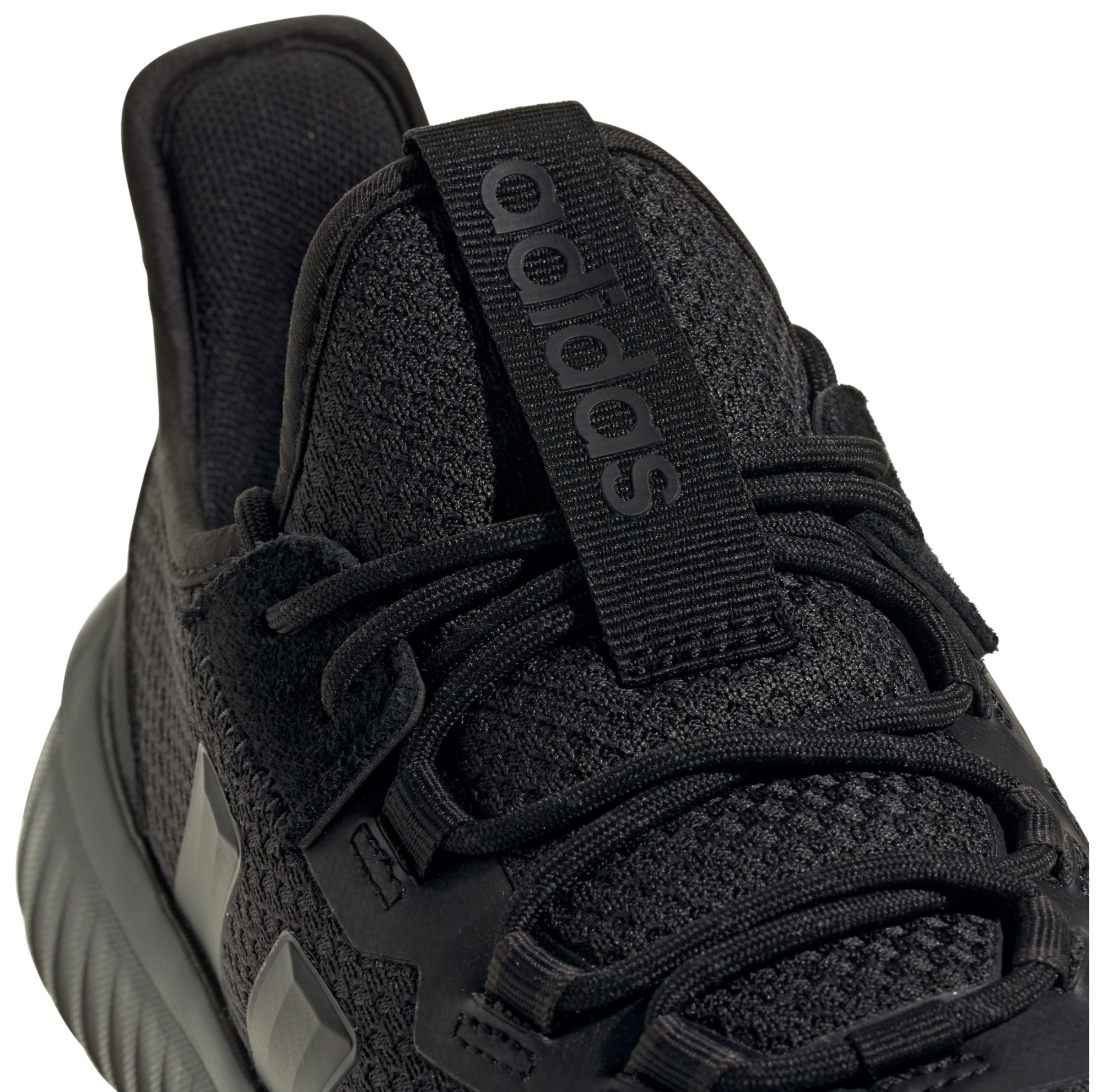 adidas Men's Kaptir 4.0 Shoes - Black/Core Black/Gum - View 8
