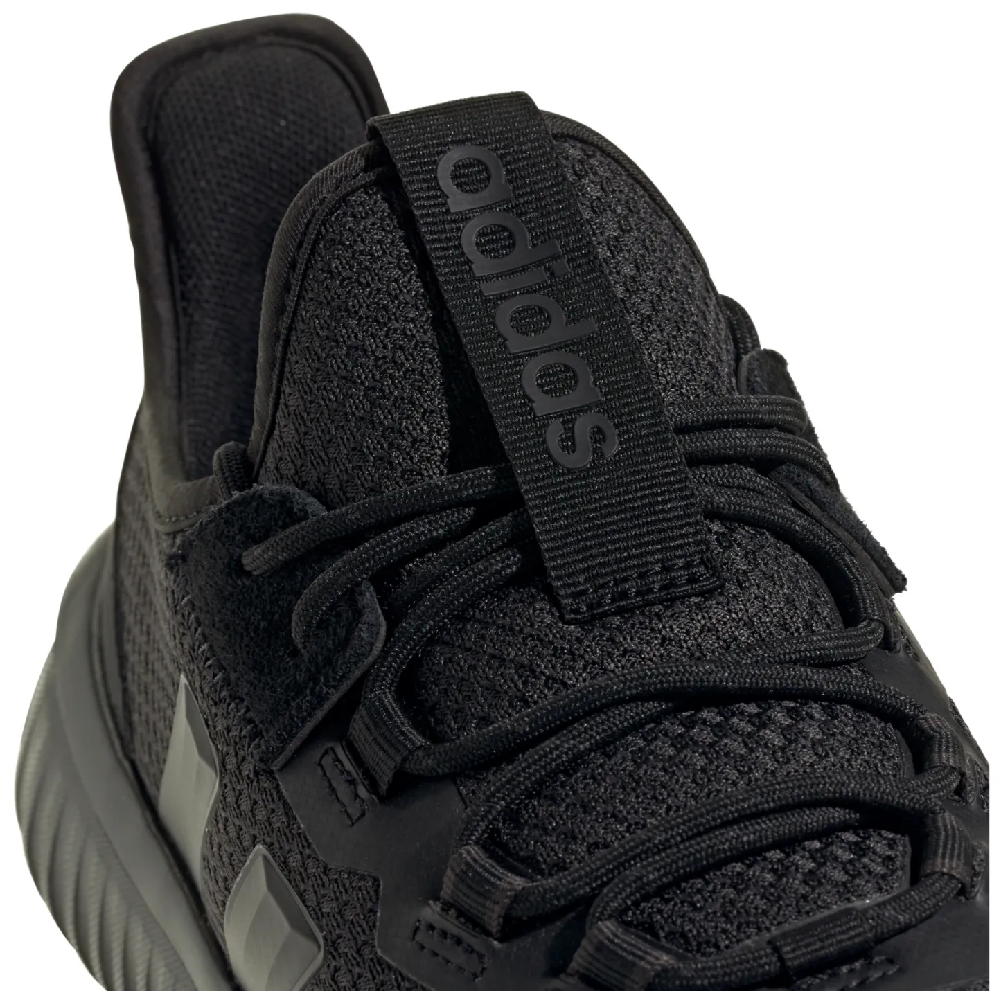 adidas Men's Kaptir 4.0 Shoes - Black/Core Black/Gum - View 8