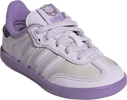 adidas Toddler Samba OG Shoes - Ice Lavender/Ice Lavender/Violet Fusion - View 6