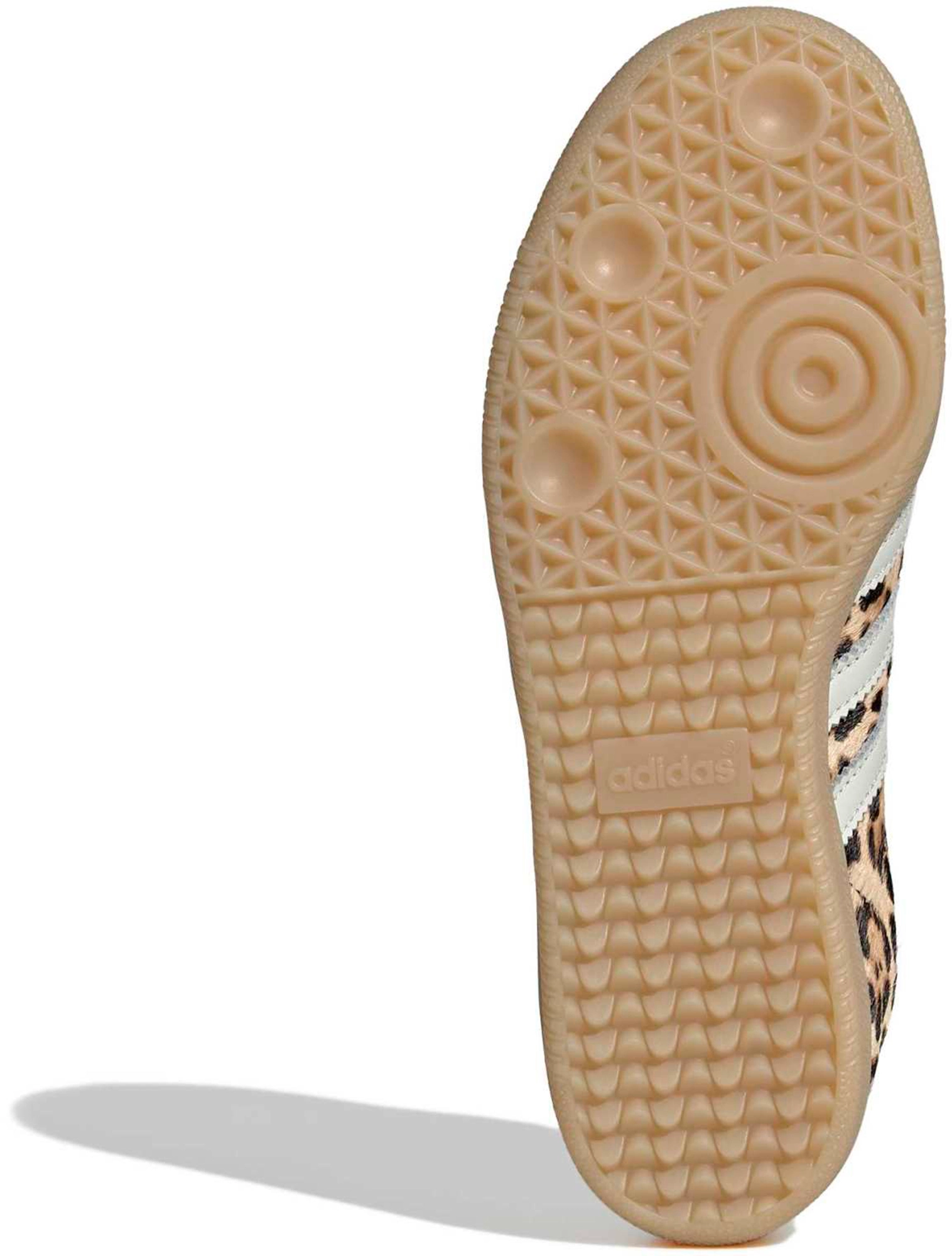 adidas Women's Samba OG Shoes - Cheetah Pony Hair/Ivory - View 3